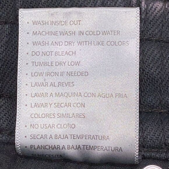 Kancan Tatiana Ultra High Rise Joggers NWT Black Acid Wash Size L - Picture 11 of 17